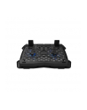 CANYON Podstawka chłodząca NS03 2 Wentylatory 2USB LED Czarna - nr 7