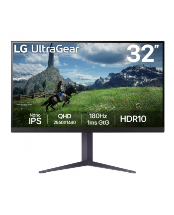 lg electronics LG LCD  32GS85QX-B 32'' Kolor: CZARNY UltraGear Gaming Monitor