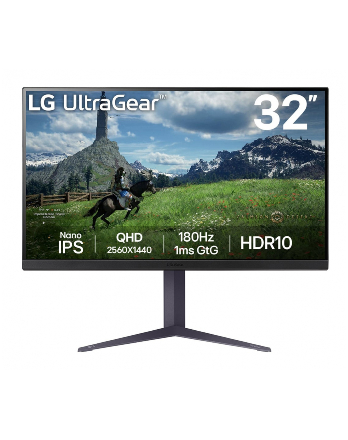 lg electronics LG LCD  32GS85QX-B 32'' Kolor: CZARNY UltraGear Gaming Monitor główny