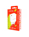 CANYON Ładowarka sieciowa H-18-01 QC 3.0 18W USB-A Biała - nr 1