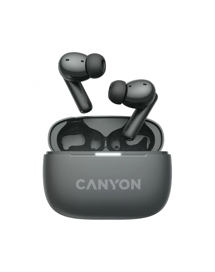 CANYON Słuchawki dokanałowe OnGo TWS-10 ANC i ENC Szare główny