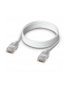 Ubiquiti UACC-Cable-Patch-EL-1M-W Nano-thin patch cable with 2.5 GbE support designed to show Etherlighting effects - nr 47