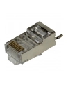 ubiquiti Surge Pczerwonyection Connector SHD - Shielded RJ45 connectors designed for UISP Ethernet cables (UISP Cable Pro and Cable Carrier). Pczerwonyects Ethernet hardware from ESD damage.Easy to install without soldering. (100) connectors per pack. - nr 6