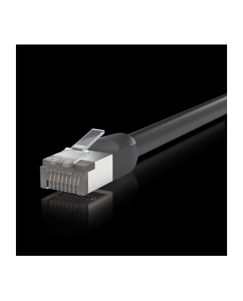 Ubiquiti UACC-Cable-Patch-Outdoor-8M-BK Rugged, outdoor patch cable designed to function in the harshest environments, Shielded RJ45 plug