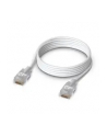 Ubiquiti UACC-Cable-Patch-EL-0.3M-W Nano-thin patch cable with 2.5 GbE support designed to show Etherlighting effects - nr 39