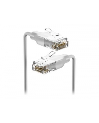 Ubiquiti UACC-Cable-Patch-EL-15M-W UniFi Etherlighting Patch Cable Nano-thin patch cable with 2.5 GbE support designed to show Etherlighting effects