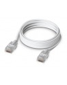 Ubiquiti UACC-Cable-Patch-EL-8M-W Nano-thin patch cable with 2.5 GbE support designed to show Etherlighting effects - nr 1