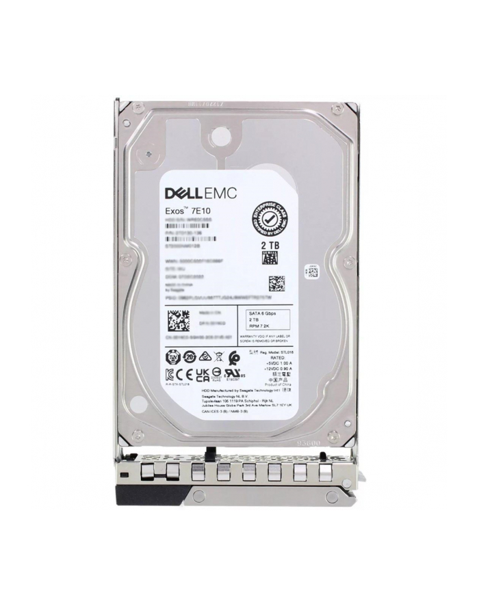 no name Dell HDD 35''; / 2TB / 72k / SATA / 6Gb / 512n / Hot-plug / 15G Rx50 Dell główny
