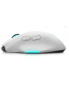 no name Alienware Wireless Gaming Mouse - AW620M (Lunar Light) - nr 2
