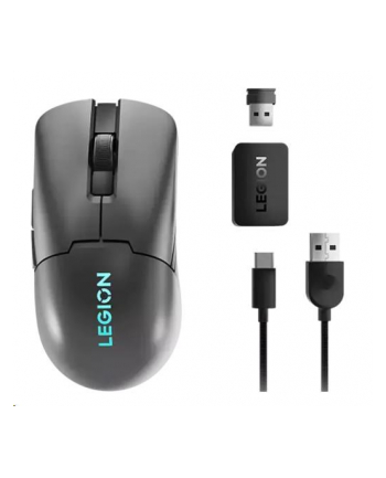 no name Lenovo Wireless Gaming Mouse Legion M600s Qi Gaming Mouse Storm Grey 24GHz, Bluetooth, USB wired