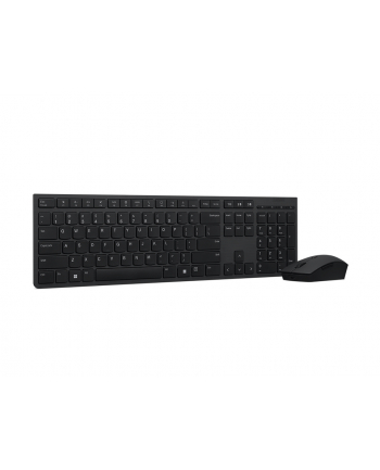 Lenovo Professional Wireless Rechargeable Keyboard and Mouse Combo Nordic Keyboard and Mouse Set Wireless Mouse included NORD Wireless connection Grey