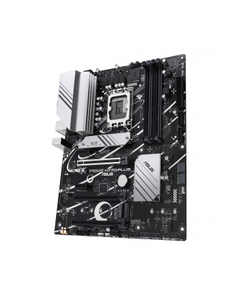 no name Asus PRIME H770-PLUS Processor family Intel Processor socket  LGA1700 DDR5 DIMM Memory slots 4 Supported hard disk drive interfaces SATA, M2 Number of SATA connectors 4 Chipset Intel H770 ATX