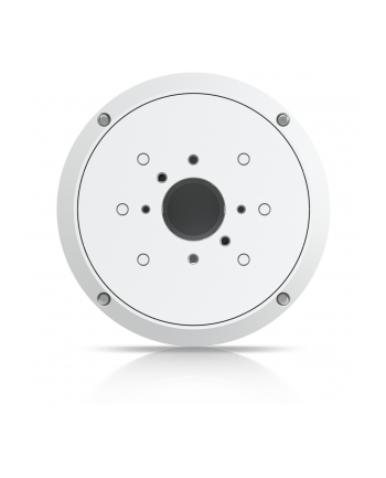 UBIQUITI Tamper-resistant junction box for UniFi Bullet, Dome, and Turret cameras that enhances mounting durability, aesthetics, and ease of maintenance.