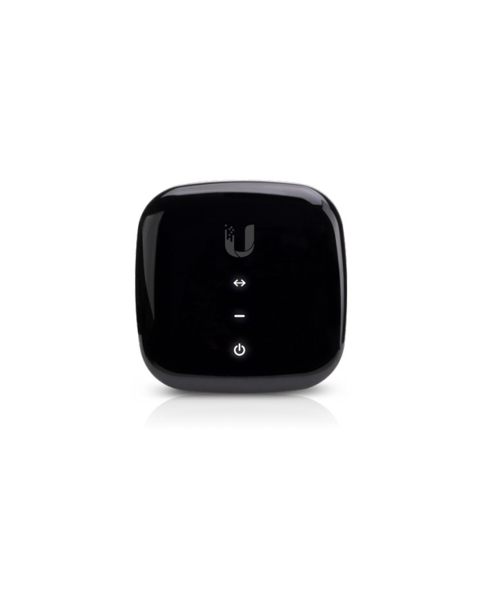 Ubiquiti UF-AE fiber-to-copper media module that allows wireless equipment without SFP ports to support fiber uplinks up to 1 Gbps. główny