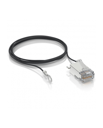 ubiquiti Surge Pczerwonyection Connector SHD - Shielded RJ45 connectors designed for UISP Ethernet cables (UISP Cable Pro and Cable Carrier). Pczerwonyects Ethernet hardware from ESD damage.Easy to install without soldering. (100) connectors per pack.