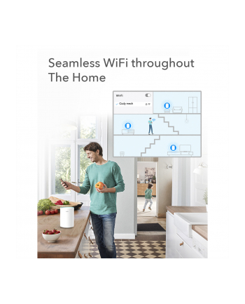 Access Point CUDY M1300(2-Pack) AC1200 Dual Band Wi-Fi 2x Gigabit Mesh nr 2