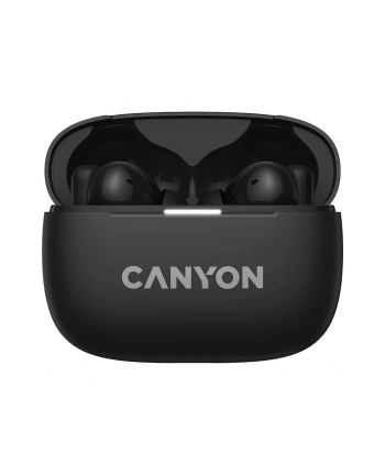 CANYON Słuchawki dokanałowe OnGo TWS-10 ANC i ENC Czarne