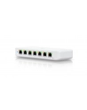 Ubiquiti USW-Ultra-210W-(wersja europejska) compact, Layer 2, 8-port GbE PoE switch with versatile mounting options, 7x GbE PoE+ output ports, GbE port with optional PoE++ input, 202W PoE availability with the included AC power adapter - nr 1