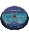 CD-R Verbatim 700MB/80MIN 52xSpeed DATA LIFE (Cake 10szt) - nr 5