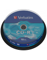 CD-R Verbatim 700MB/80MIN 52xSpeed DATA LIFE (Cake 10szt) - nr 9