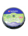 CD-RW VERBATIM 700MB 12X CAKE(10) - nr 1