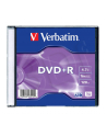 DVD+R VERBATIM 43515 4.7GB 16x SLIM 1 SZT - nr 1