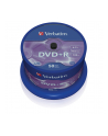 DVD+R VERBATIM 43550 4.7GB 16x CAKE 50 SZT - nr 1