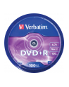 DVD+R Verbatim 4.7GB 16xSpeed (Cake 100szt) - nr 25