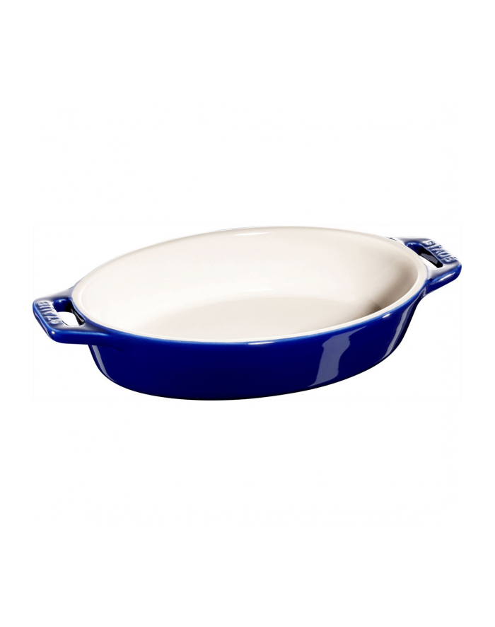 no name Owalny półmisek ceramiczny Staub - 400 ml, Niebieski główny