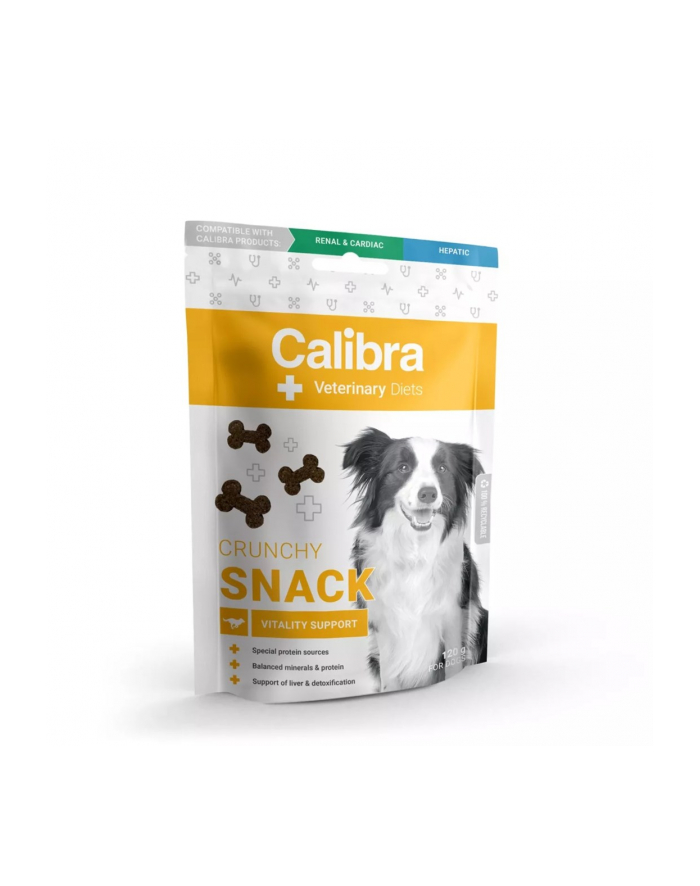 CALIBRA VD DOG CRUNCHY SNACK VITALITY SUPPORT- przysmak dla psa - 120G główny