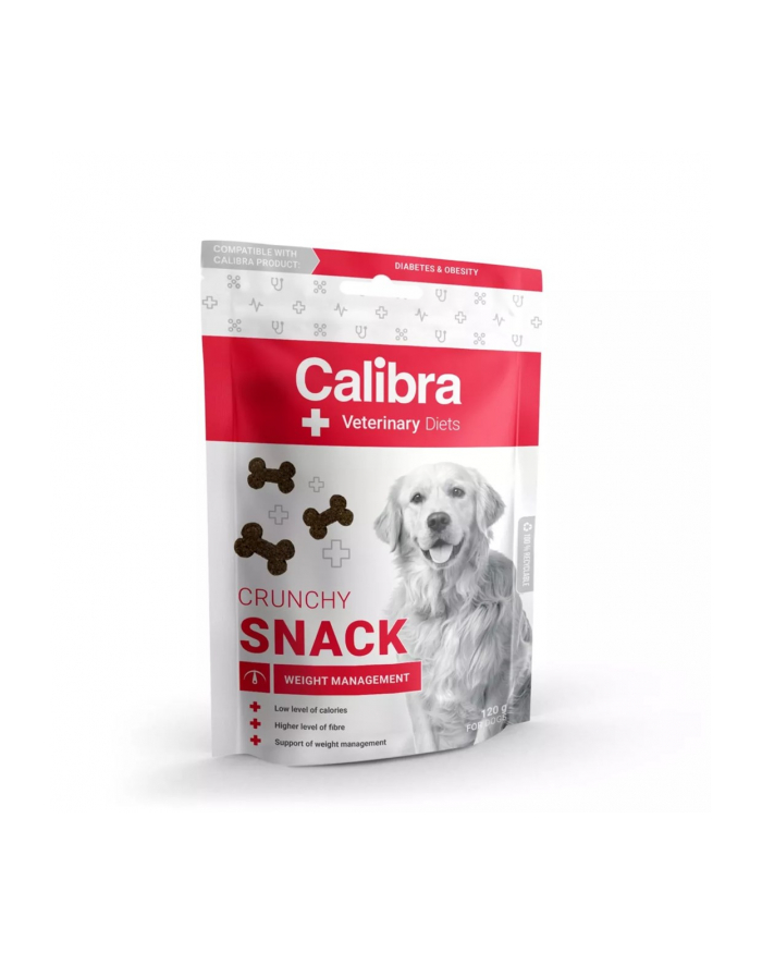 CALIBRA VD DOG CRUNCHY SNACK WEIGHT MANAGEMENT- przysmak dla psa - 120G główny