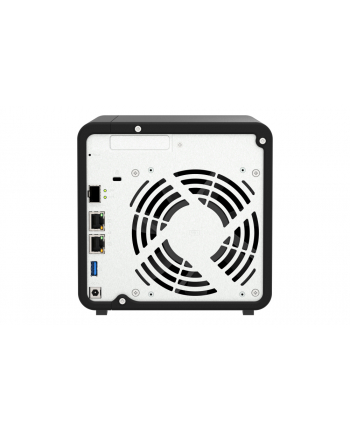Qnap TS-432X-4G, Tower, 4 x 25'';/35''; SATA, AnnapurnaLabs Alpine AL524 4C, 4GB (Max 16GB) DDR4 SODIMM, 2 x 25GbE, 1 x 10GbE SFP+, 2 x USB 32 Gen, adapter 90W