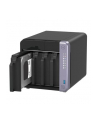 Qnap TS-432X-4G, Tower, 4 x 25'';/35''; SATA, AnnapurnaLabs Alpine AL524 4C, 4GB (Max 16GB) DDR4 SODIMM, 2 x 25GbE, 1 x 10GbE SFP+, 2 x USB 32 Gen, adapter 90W - nr 17