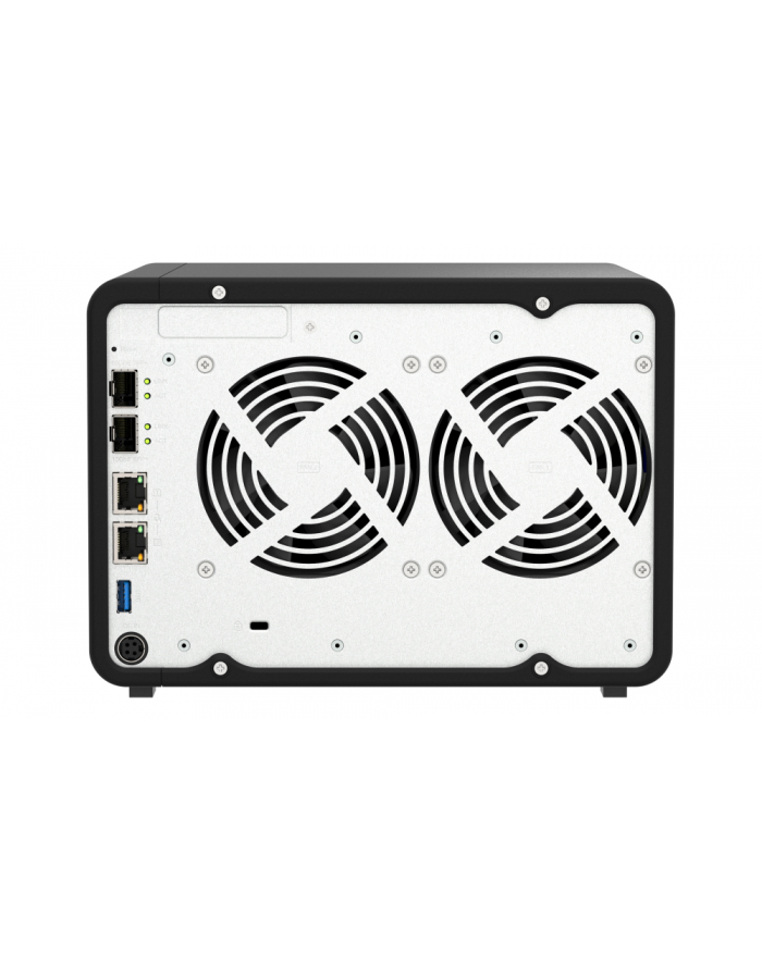 Qnap TS-632X-4G, Tower, 6 x 25'';/35''; SATA, AnnapurnaLabs Alpine AL524 4C, 4GB (Max 16GB) DDR4 SODIMM, 2 x 25GbE, 2 x 10GbE SFP+, 2 x USB 32 Gen, adapter 120W główny