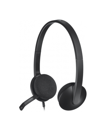 Słuchawki Logitech Headset H340  BLACK USB z mikrofonem