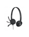 Słuchawki Logitech Headset H340  BLACK USB z mikrofonem - nr 11