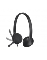 Słuchawki Logitech Headset H340  BLACK USB z mikrofonem - nr 15
