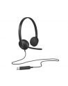 Słuchawki Logitech Headset H340  BLACK USB z mikrofonem - nr 17