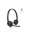 Słuchawki Logitech Headset H340  BLACK USB z mikrofonem - nr 20