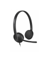 Słuchawki Logitech Headset H340  BLACK USB z mikrofonem - nr 23