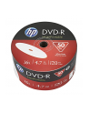 HP DVD-R | 4.7GB | x16 | WHITE FF InkJet Printable White | spindel 50 - nr 2