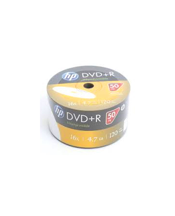 HP DVD+R | 4.7GB | x16 | WHITE FF InkJet Printable White | spindel 50