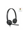 Słuchawki Logitech Headset H340  BLACK USB z mikrofonem - nr 10