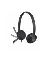 Słuchawki Logitech Headset H340  BLACK USB z mikrofonem - nr 11