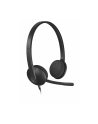 Słuchawki Logitech Headset H340  BLACK USB z mikrofonem - nr 13