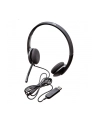 Słuchawki Logitech Headset H340  BLACK USB z mikrofonem - nr 16