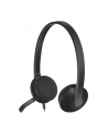 Słuchawki Logitech Headset H340  BLACK USB z mikrofonem - nr 18