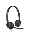 Słuchawki Logitech Headset H340  BLACK USB z mikrofonem - nr 19