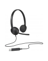 Słuchawki Logitech Headset H340  BLACK USB z mikrofonem - nr 22