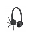 Słuchawki Logitech Headset H340  BLACK USB z mikrofonem - nr 5
